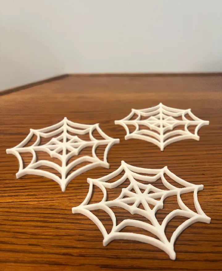 Spider Web Coaster 3d model