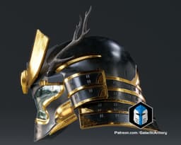 Halo Infinite Kabuto Helmet - 3D Print Files 3d model