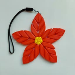 flexi poinsettia 3d model