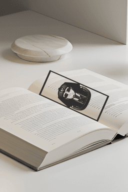 Egpyt Bookmark, Creativity Bookmark, Gift Idea 3d model