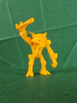 Alakazam Low Poly Pokemon 3d model