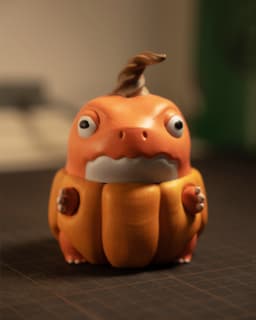 Pumpkin Dino 3d model