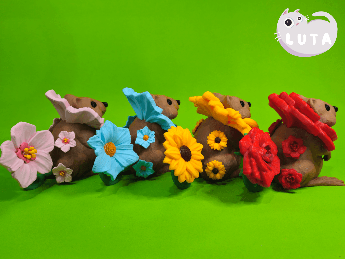 Rose Quokka 3d model