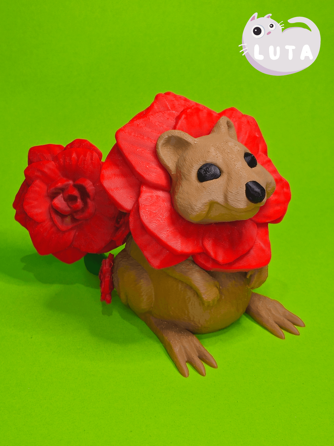 Rose Quokka 3d model