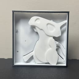 Shadowbox Cubone - Decoration - Pokemon 3d model