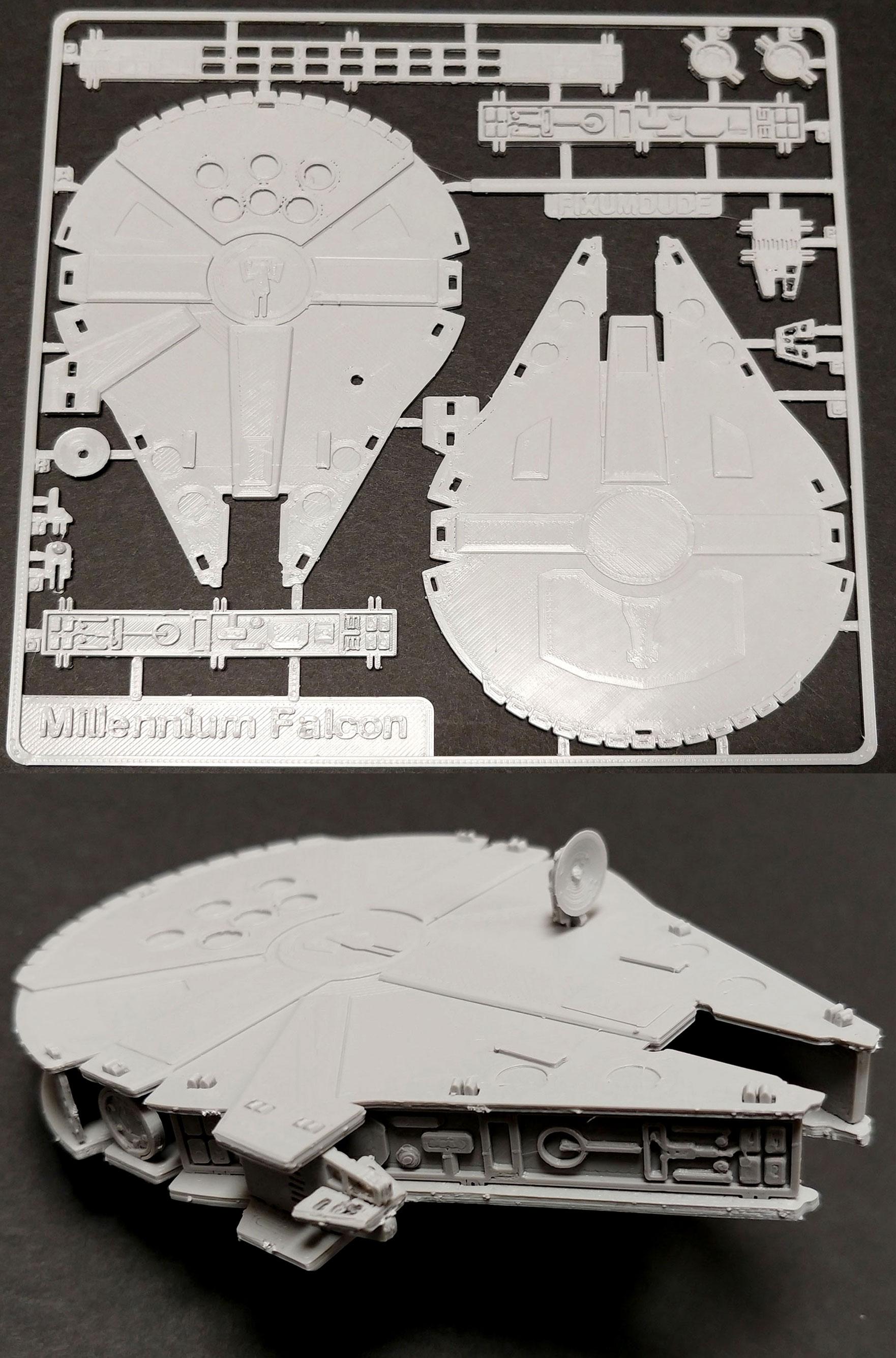 Millennium Falcon Kit Card by Fixumdude - Overview - 3d model