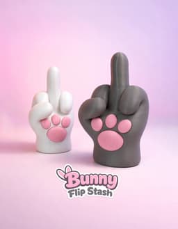 Bunny Flip Stash 3d model