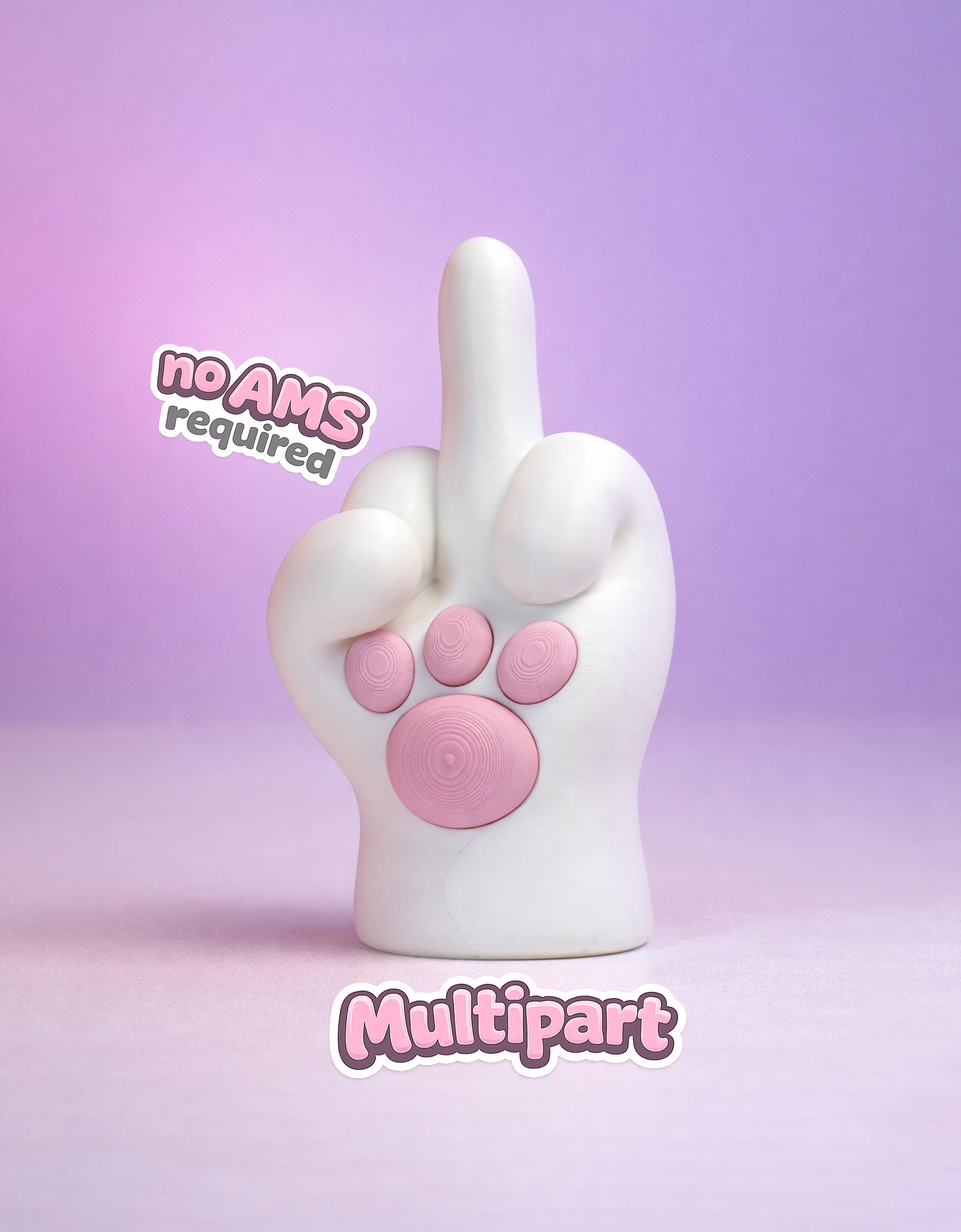 Bunny Flip Stash 3d model