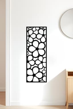 Flower Wall Art, Wall Decor, Home Decor 3d model