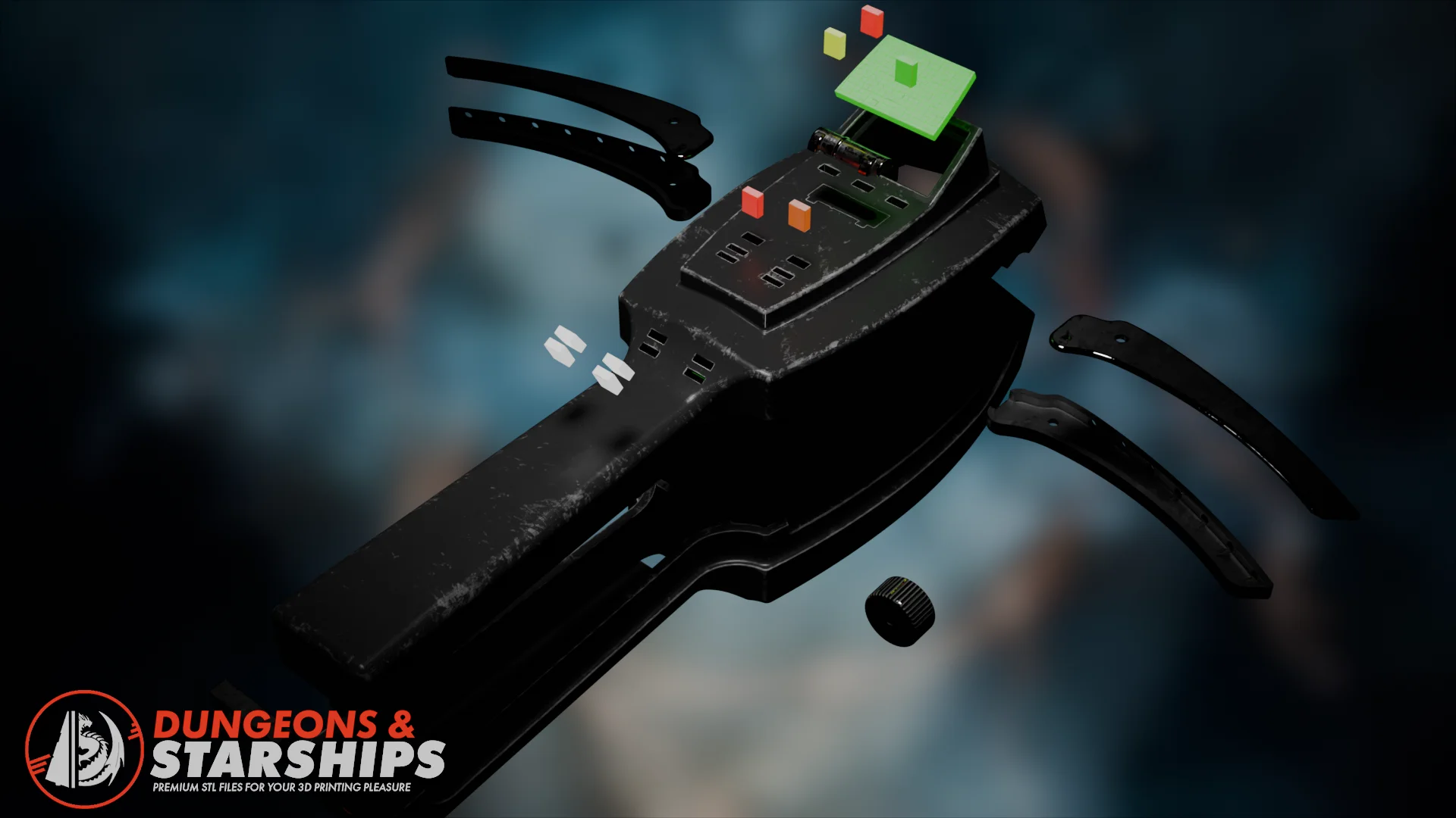 PKE Meter - Ghostbusters 3d model
