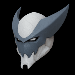 Poison Wolverine Mask 3D Printer File STL 3d model