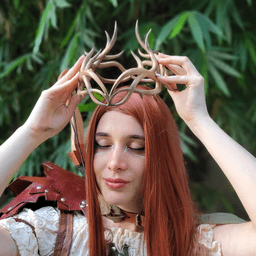 Regal Antler Crown 3D Print Model for Cosplay & Home Decoration 3d model