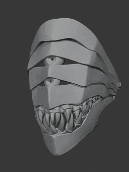 Grand Duke Leuvis mask - The Promised Neverland 3d model