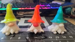 Little Gnome Wizard Multi-Part Remix 3d model