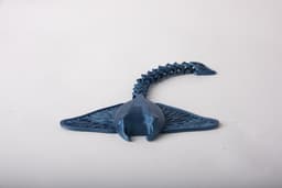 Articulated Manta Ray with Detailed Lace Wings 3d model