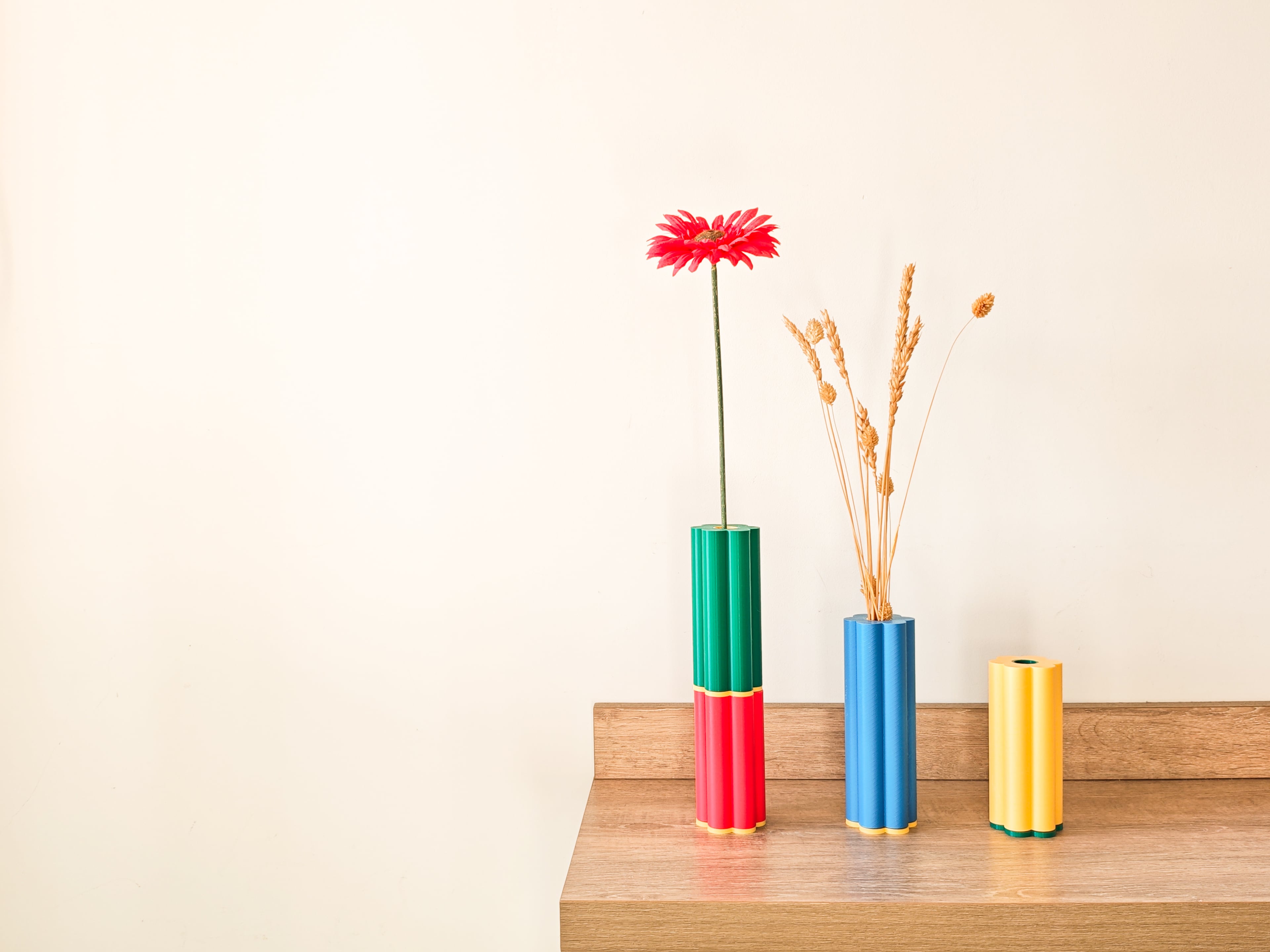 Flower Totems 3d model