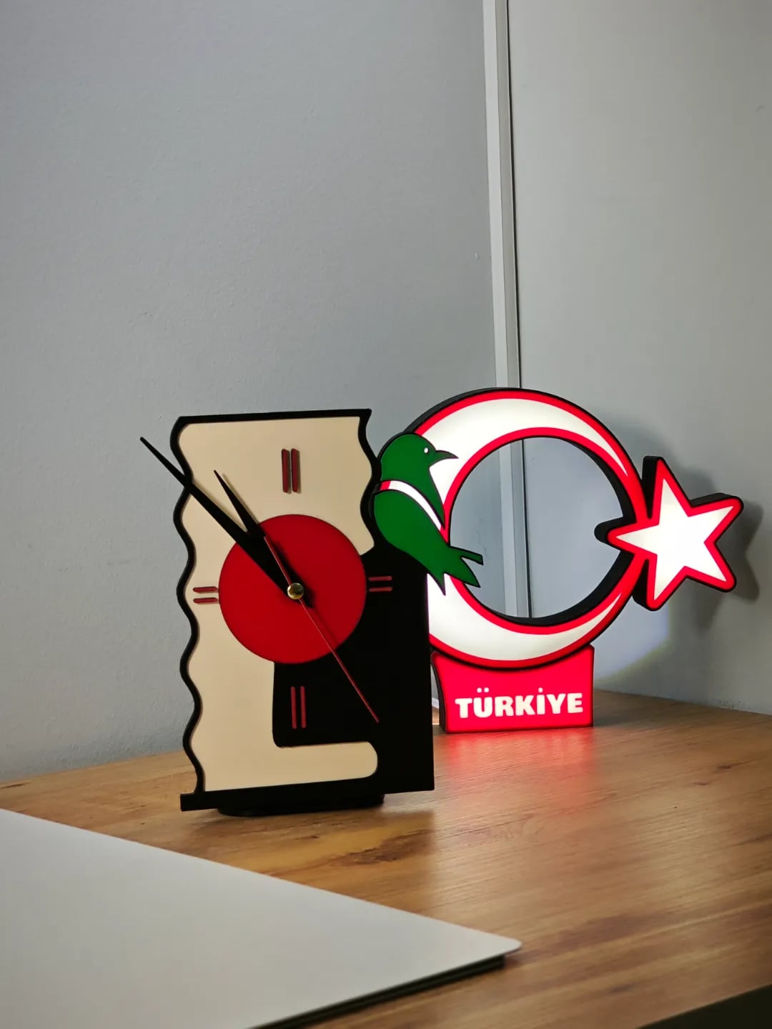 Bird Clock 3d model