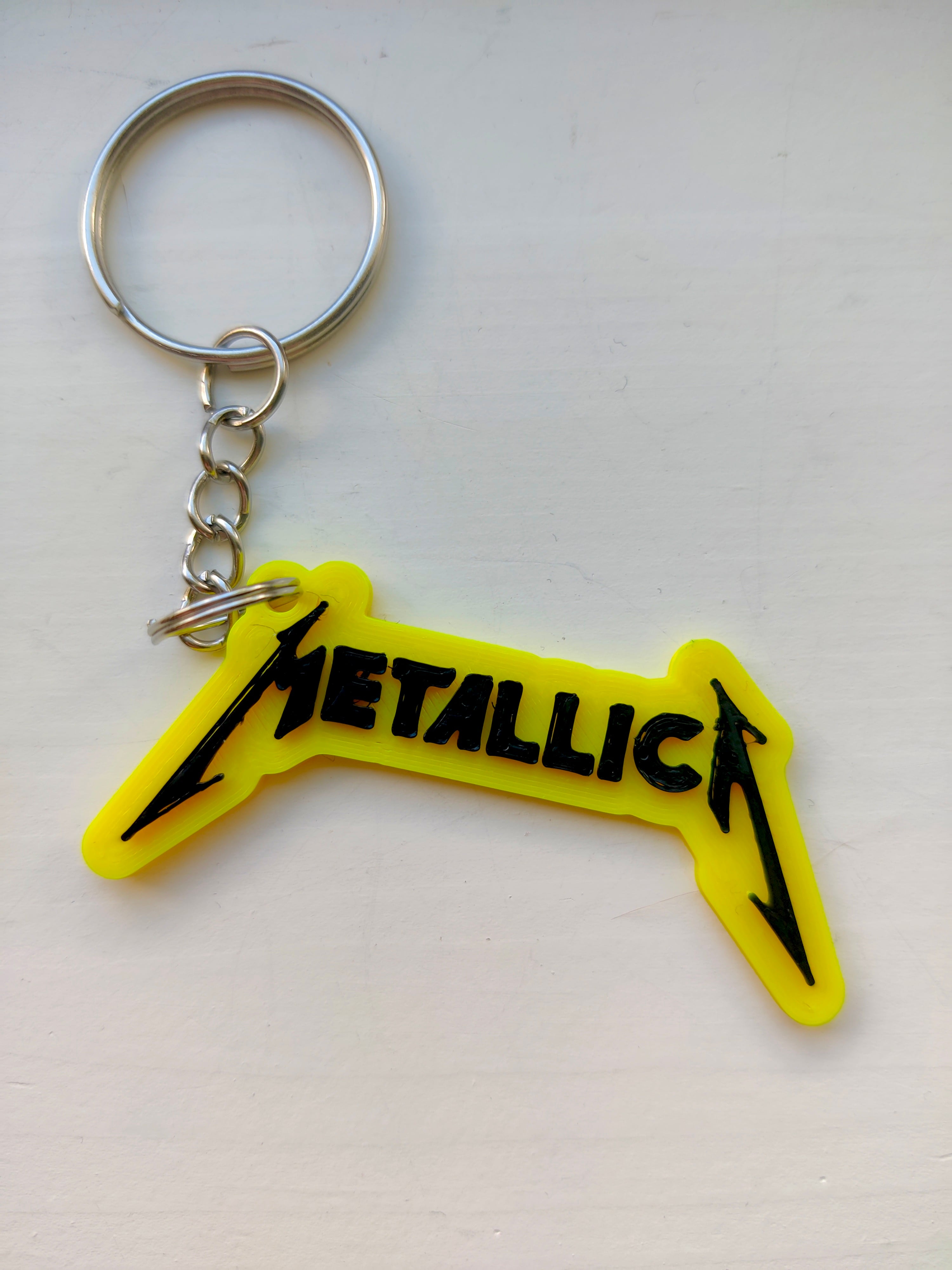 Metallica keychain 3d model