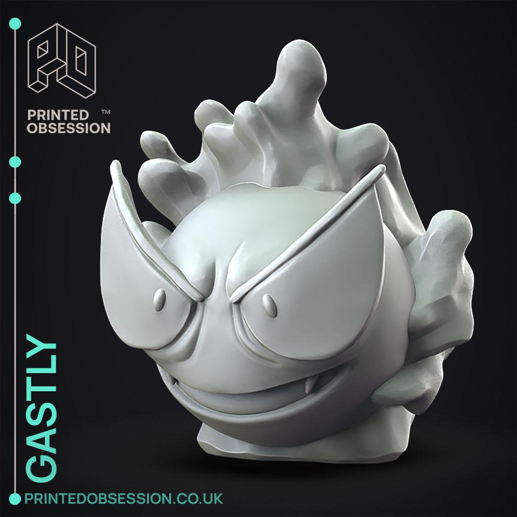 Ghastly - Pokemon - Fan Art 3d model