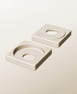 CS96-20-P Stacking pierced component box bin for makers 3d model