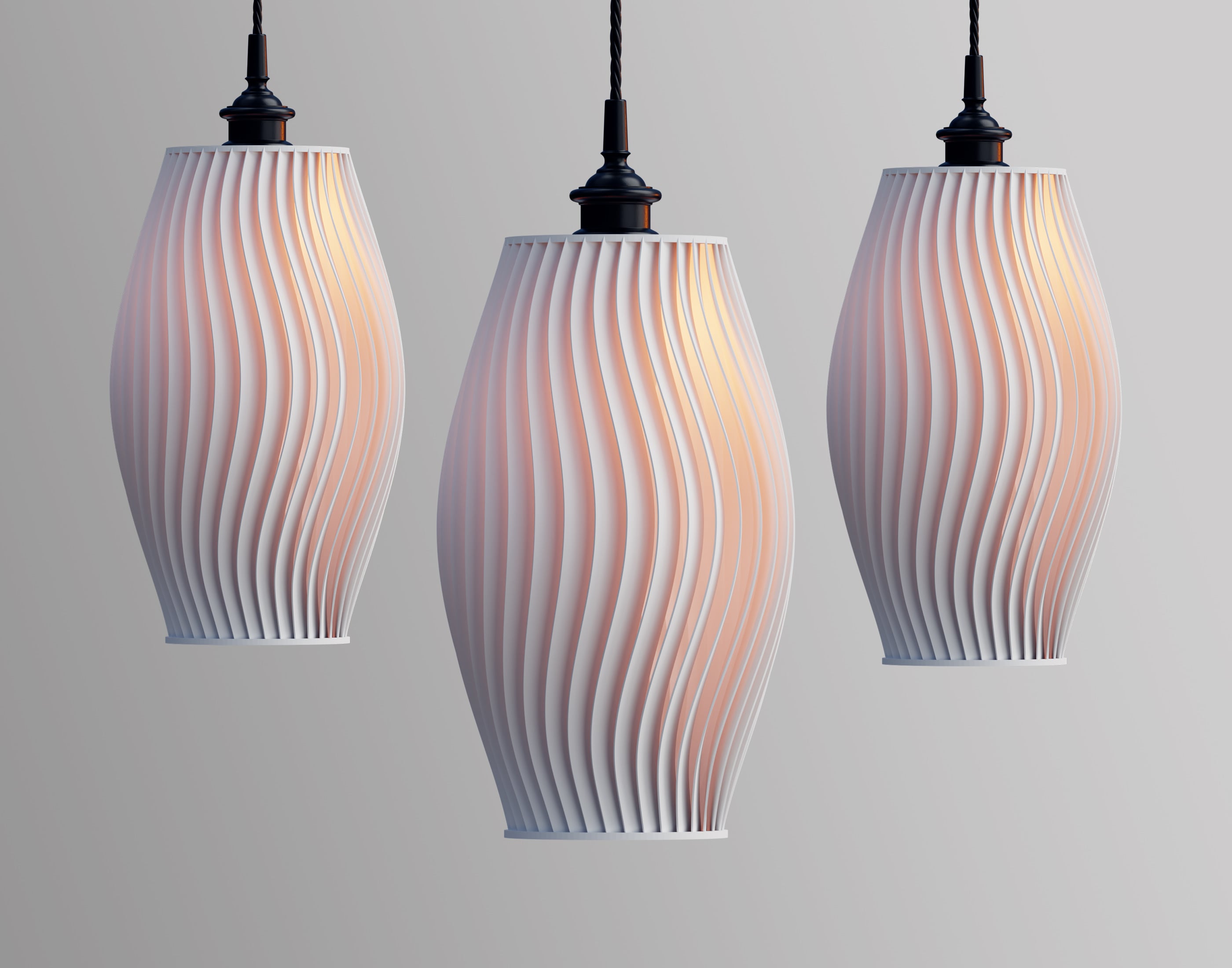 Aether_Light_Pendant_Series_V3 3d model