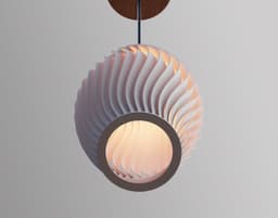 Aether_Light_Pendant_Series_V3 3d model