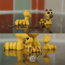 The Complete Giraffe Fidget Pack 3d model