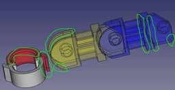 Spine dragchain - improvements 3d model