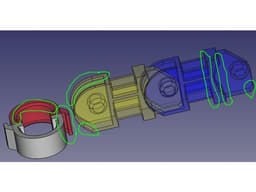 Spine dragchain - improvements 3d model