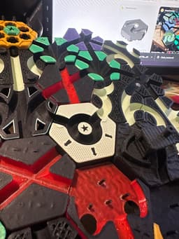 Hextraction - Angel Down Tile 3d model