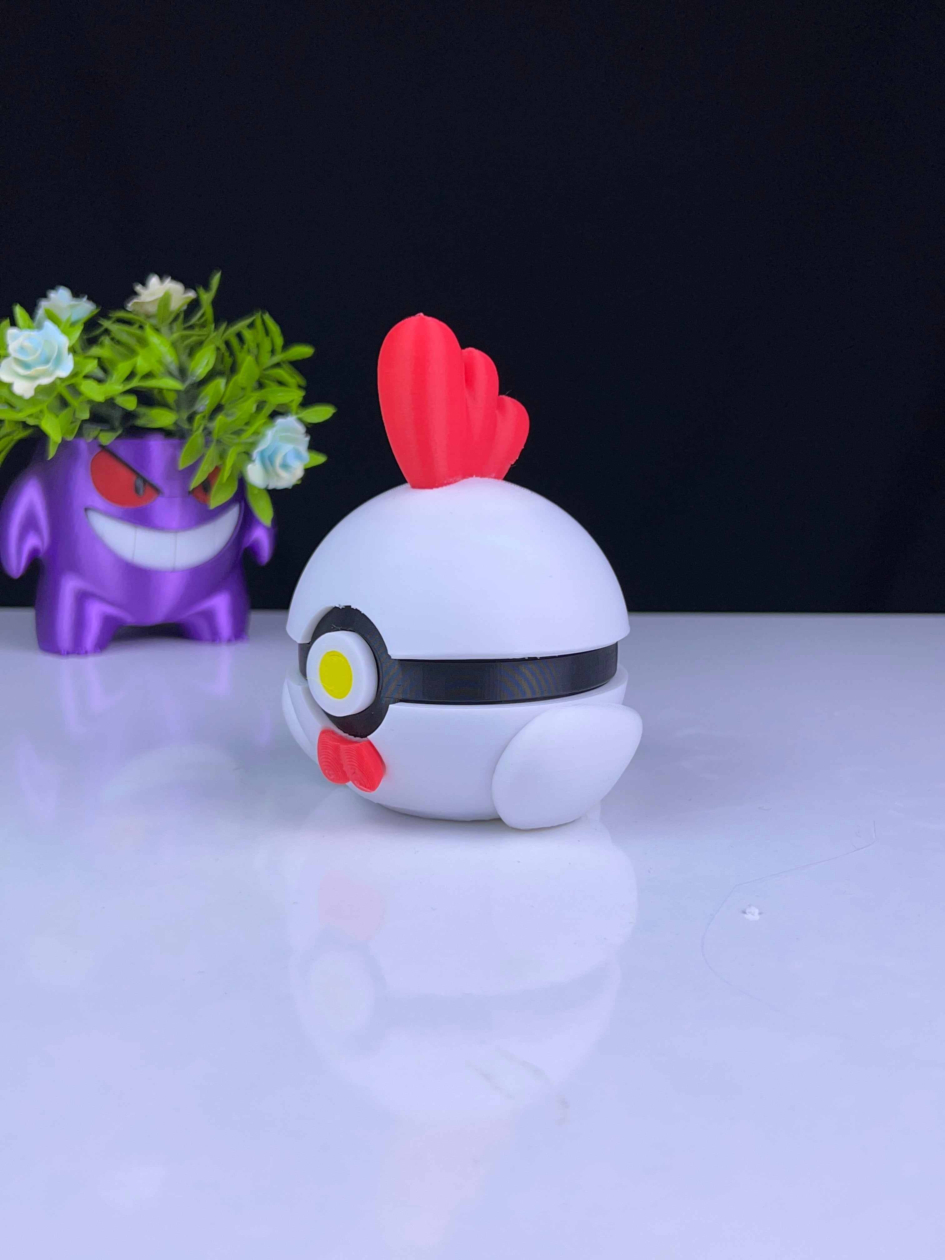 Chikipi Pokeball - Multipart 3d model