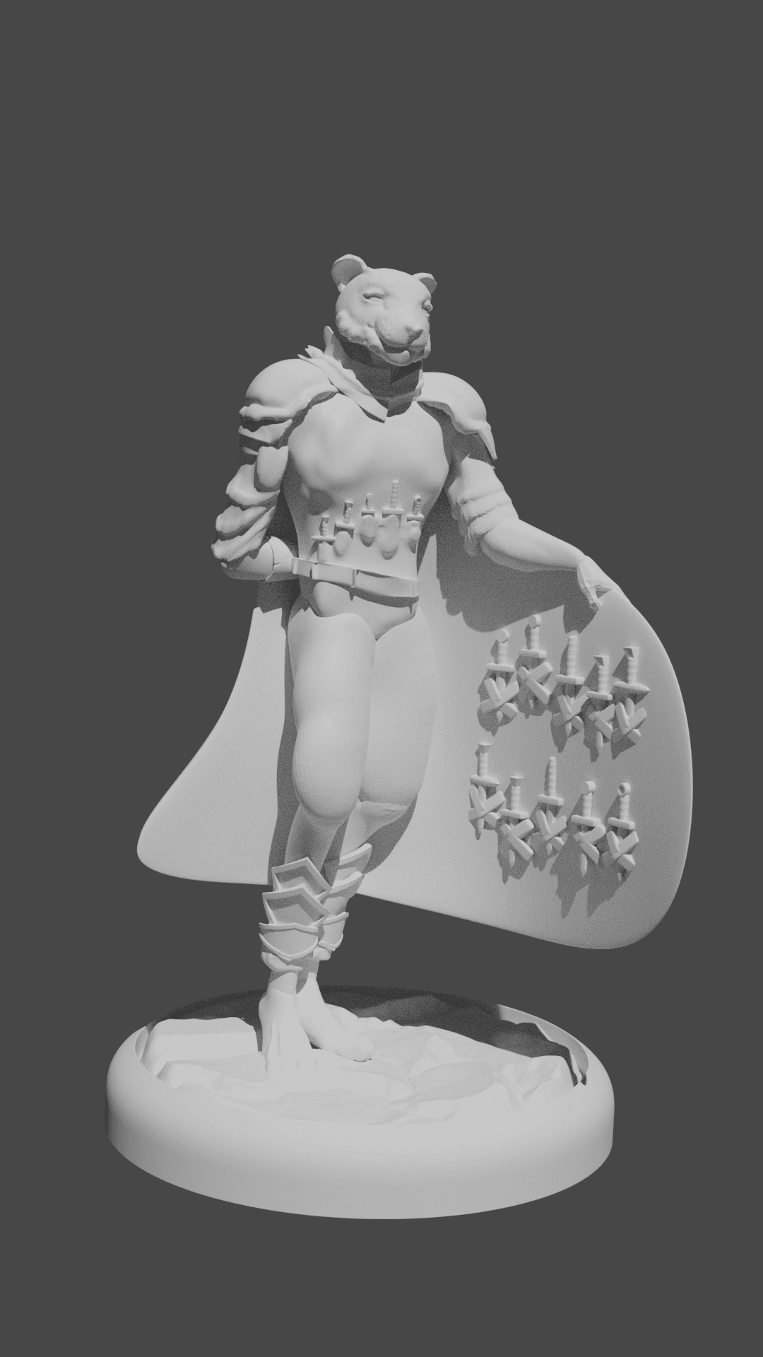 Tabaxi Rogue 3d model