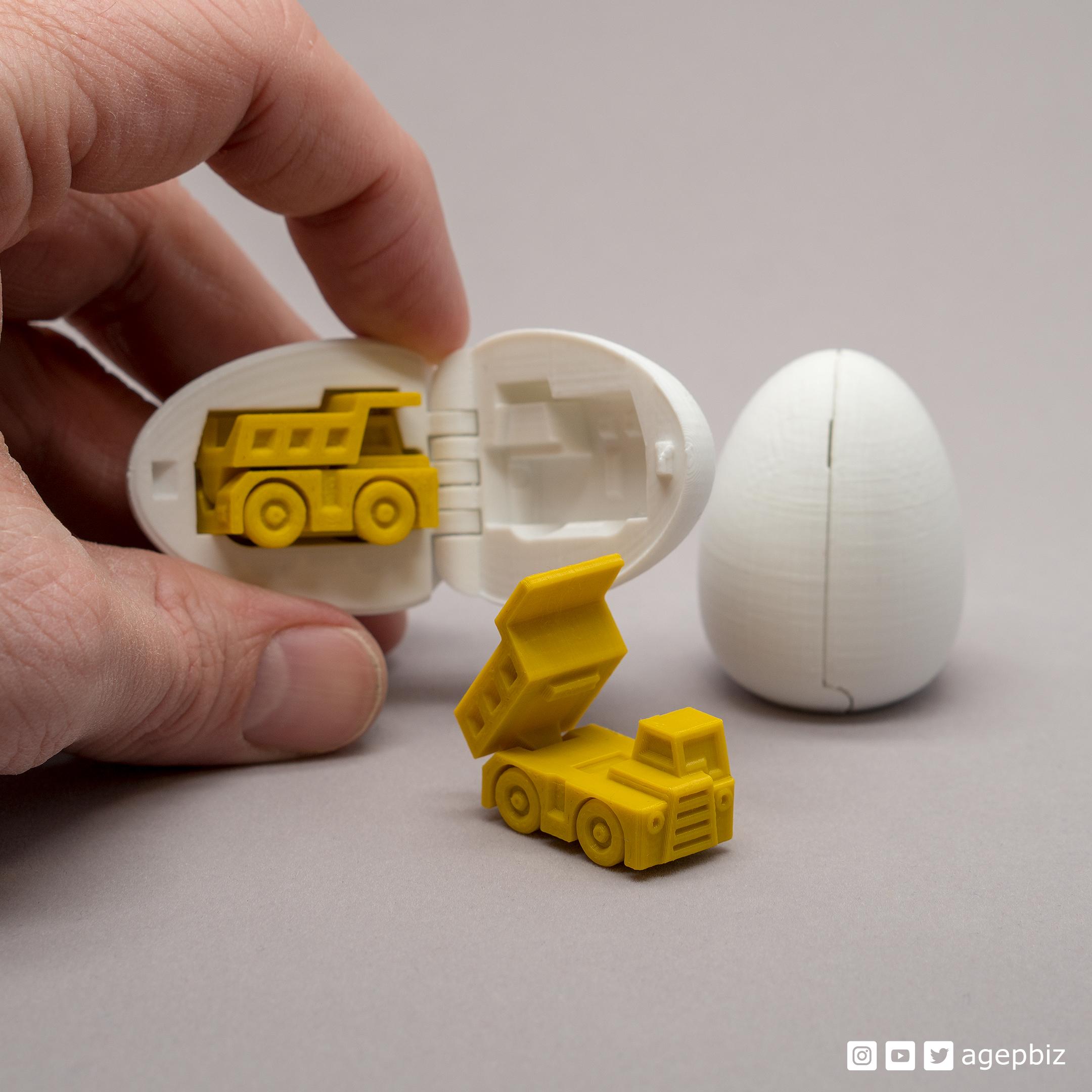 Surprise Egg #1 - Tiny Haul Truck 3d model