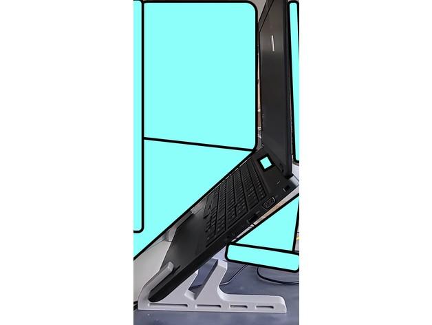 Dell Latitude 5580 Upright Laptop Stand 3d model