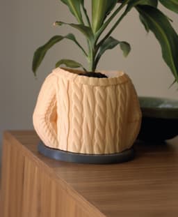 Cozy Sweater Planter 3d model