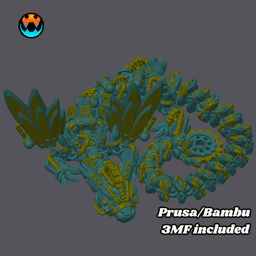 Steampunk Dragon 3d model