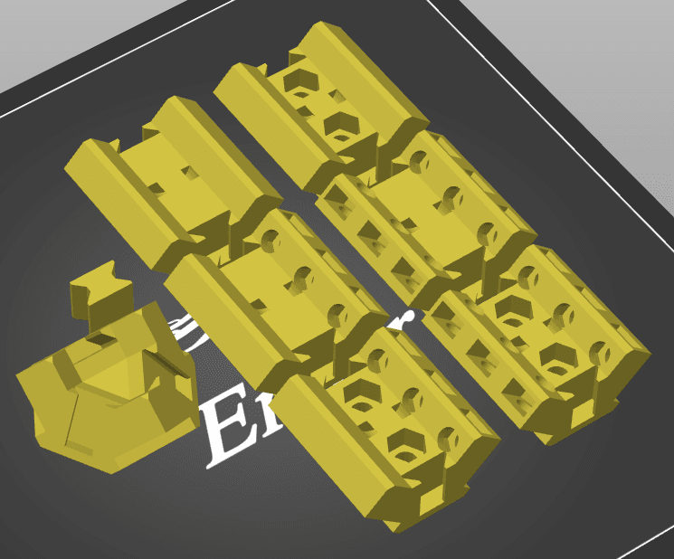 Infiniframe - modular rack solution 3d model