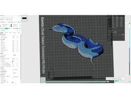HueForge Snake 3d model