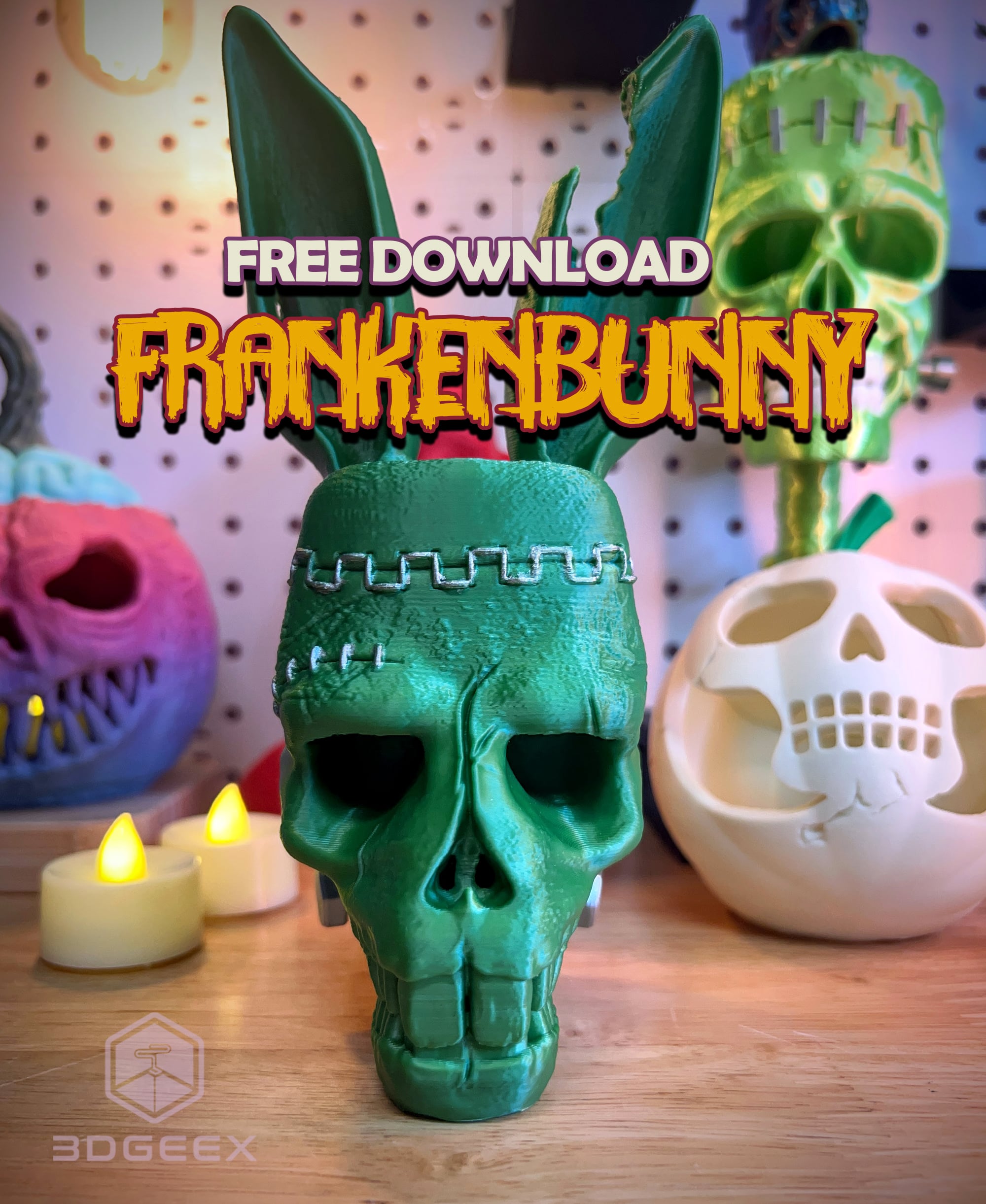 Frankenbunny 3d model