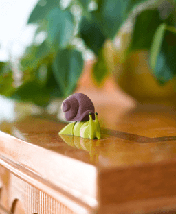 Slidey Snail - Fidget Articulating Snail - Ludo 3D Printed Animal flexi 3d model