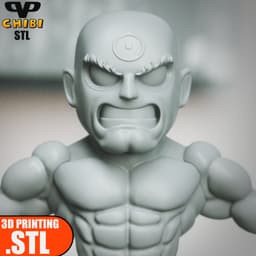 Dr. Manhattan Chibi STL for 3D Printing ChibiSTL 3DXM 3d model