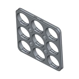 D-LOCK_PANEL.3X3-BLANK 3d model