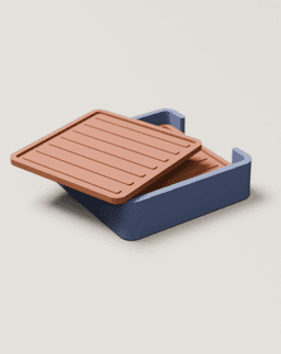 Set of Drinks Coasters Version 1 3d model