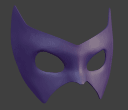 Bat Mask 3d model
