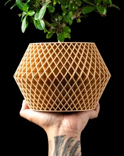 Planter Pot 013 STL for 3D Printing 3d model