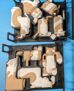 Purrfect Block - Cat Puzzle 3d model