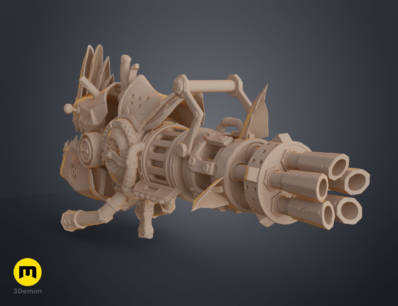 Arcane - Jinx Rhino Gun 3d model