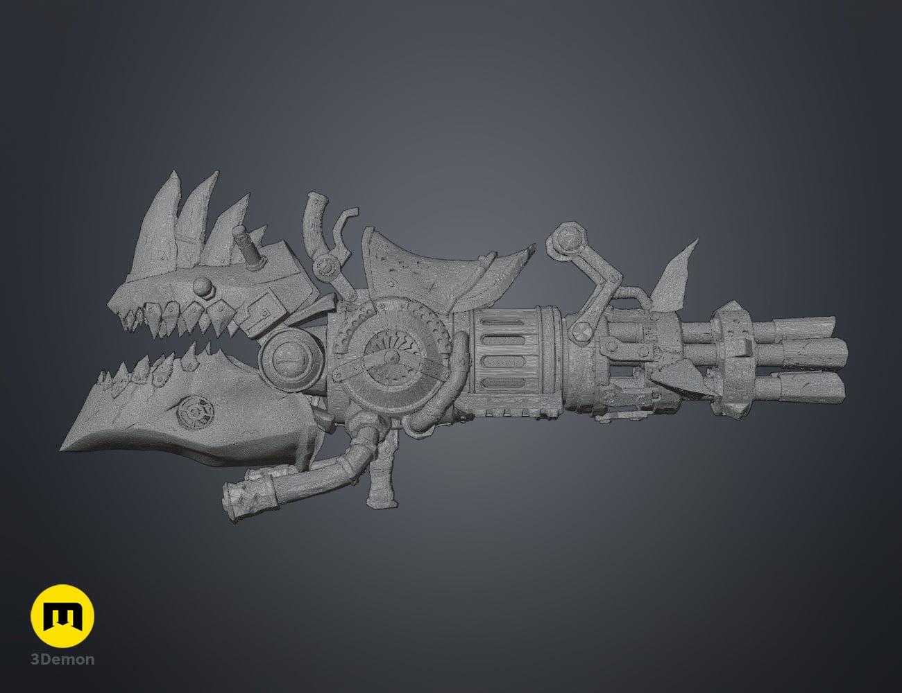 Arcane - Jinx Rhino Gun 3d model