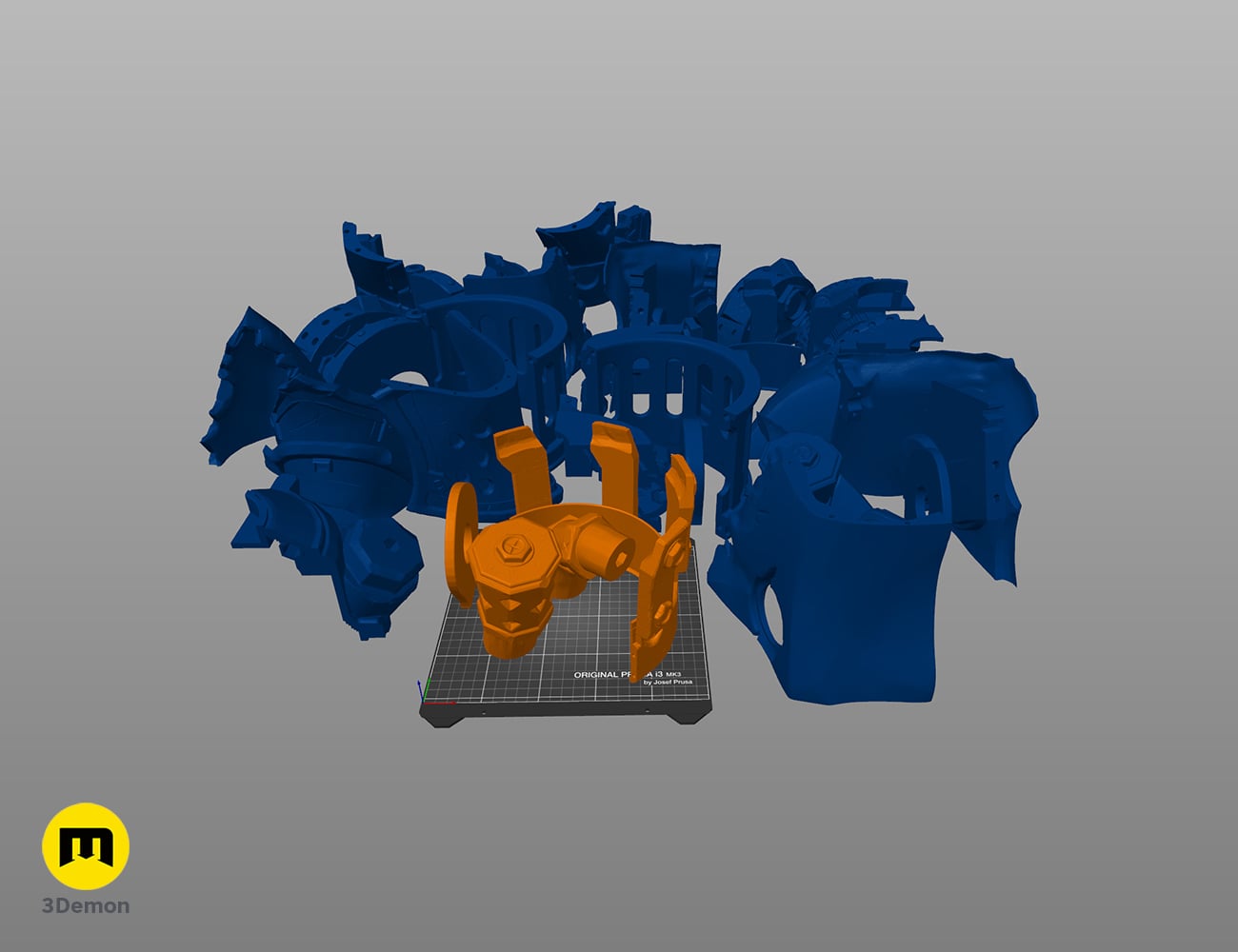Arcane - Jinx Rhino Gun 3d model