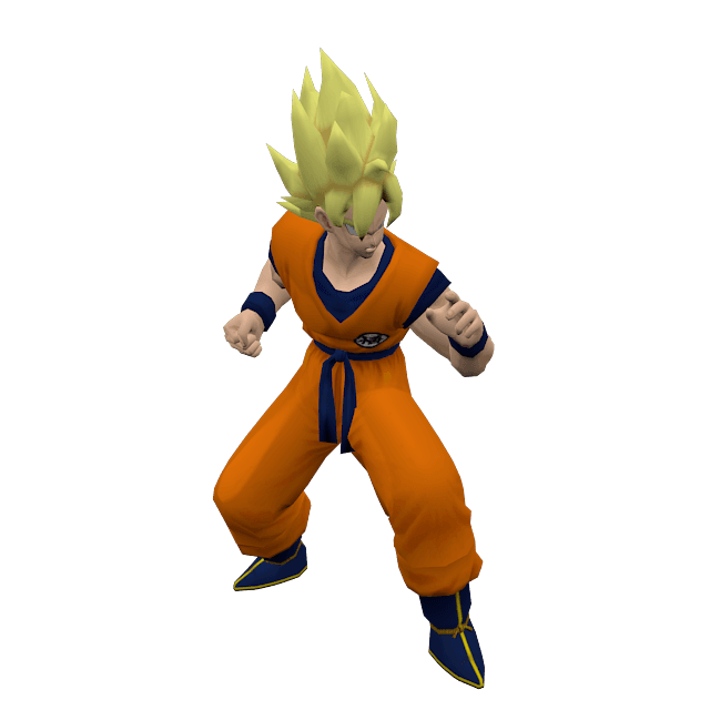 Goku Super Saiyan 3d model